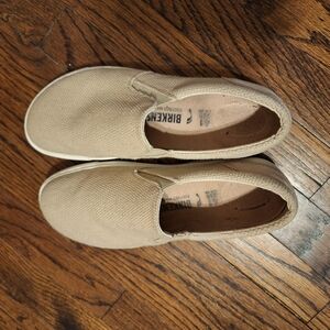 Oswego Leather-Textile birkenstock slip ons